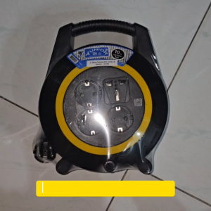 Kabel Box/ Kabel Roll/ Kabel Gulung/ Cok Sambung YUNIOR LY-116 TURBO 10 M ada 3 Soket + 1 Serbaguna