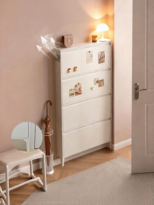 Slipper Thin Breathable Shoe Cabinet 10-15cm Steel