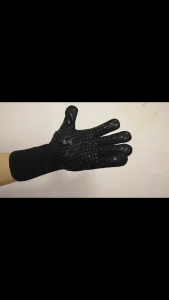 1 Pair Oven Gloves Oven Mitts Heat Resistant Fireproof Non-Slip Silicone BBQ Grill Gloves for Cooking Barbecue Baking