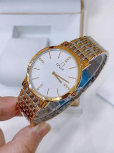 Đồng Hồ Nam size 38mm 2 kim mặt lụa 3D máy Nhật kính