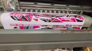 Yamaha Mio i 125 / 125s Decals High-Quality Stickers Head panel (racing graphics grey)
