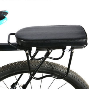 Mountain Bike Rear Cushion - Passenger Backrest Shelf With Foot Pedal For Electric Bicycle Children Seat
