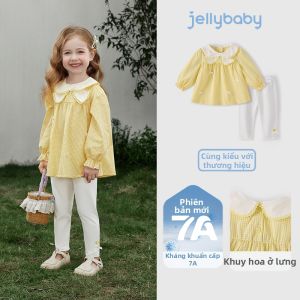 Jelly Baby | Bộ Áo Sọc và Leggings cho Bé Gái Mùa Thu