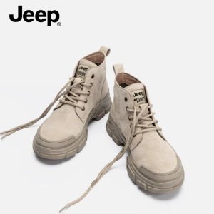 Sepatu BOOT Pendek ผู้หญิงพื้นหนาลำลองหุ้มข้อสูงรองเท้าบูท Martin