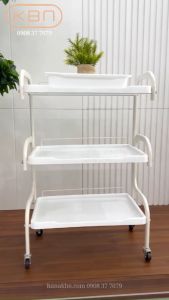 XE ĐẨY NHỰA NHẬP KHẨU DT-266E - 3 Tầng - Hàng Chính Hãng