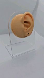 2mm black stud stone earrings silver (bilog/pair/maliit) 92.5 italy silver jewelry (TUNAY NA SILVER)