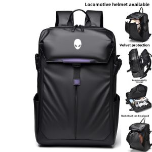 Alienware M18 X17 18 Inch Gaming Laptop Bag Large Capacity Double Shoulder Backpack Basketball Can Be Placed Keyboard Oxford Cloth