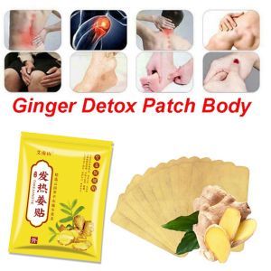 【Fast Delivery】100Pcs Herbal Ginger Patch - Health Care for Promote Blood Circulation and Knee Neck Back Pain Relief