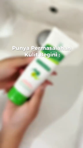 ACNES Creamy Wash 100gr/50gr - (Cleaning the Face by Removing Excess Oil and Removing Dirt)