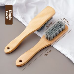 XIANGCAI | Multifunctional Non-invasive Shoe Brush Wood Handle