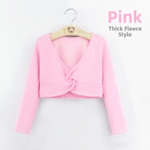aiwuge | Long Sleeve Dance Vest for Girls Ballet Coat
