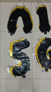 BALON FOIL ULANG TAHUN ANGKA UKURAN 40CM / 16INCH HAPPY BIRTHDAY HBD ULTAH