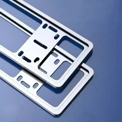 Aluminum Thickened License Plate Frame