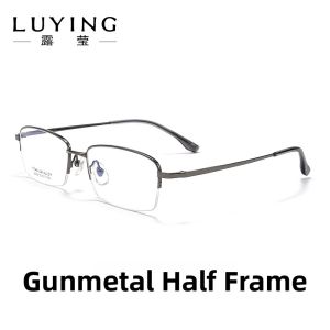 LUYING | Anti-Fatigue Blue Light Protection Titanium Bifocal Glasses for Men