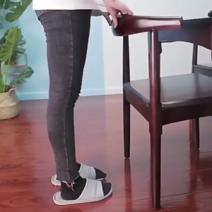 【PLAYFUL】 1pc Silent Thickened Silicone Chair Leg Cover Table Foot Cover Anti-Slip Foot Pad Protective