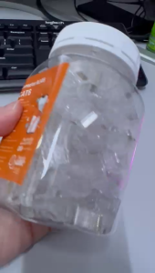 (Upgraded )CAT6 UNSHIELDED RJ45 水晶头 (100pcs) | Pass-Through Type | Transparent Plug | For UTP CAT 6 With Gold Plated 3U