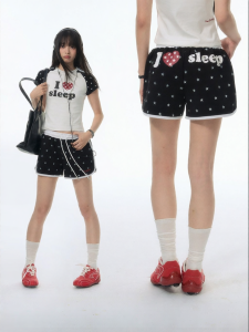 JNXS | Colorful Star-printed Short Pants