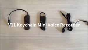 Vandlion V11 32GB Digital Mini Recorder MP3 Music Player HiFi Recording Rechargeable Voice Activated Recorder for Study Lectures