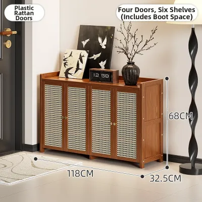 ZHUSHANXIA | Dustproof Large Capacity Multi-layer Shoe Cabinet