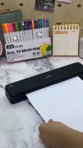 Máy in di động A4 P832 /Pin sạc /in qua Bluetooh USB/ In giấy A4 thường /Kết nối in qua điện thoại latopPC..