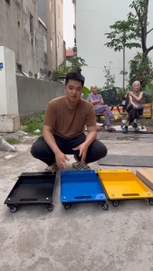 Kệ đồ nghề đi dộng thương hiệu KINGMAN dày 1.2ly hỗ trợ anh sửa chữa ô tô xe máy cao cấp