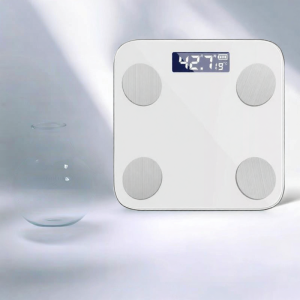 Precision Mini Electronic Weight Scale BMI Body Fat Analyzer Home Use Rechargeable Health Fitness Equipment LCD Display