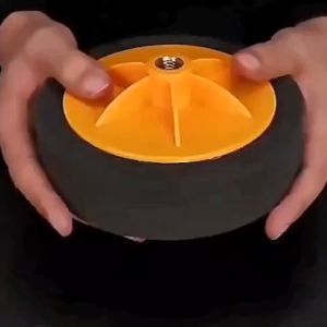 6-Inch Kit Bantalan Spons Pemoles Body Mobil Polishing Sponge Pad Kit dengan M14 Bahan Plastik Tahan Lama