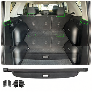 MLZH | Bạt Che Hành Lý Có Thể Thu Gọn cho Khoang Hành Lý SUV
