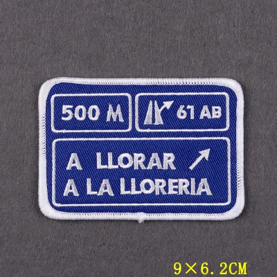 Iron On Patch Slogan Patch Embroidered Patches For Clothing thermoadhesive Patches On Clothes DIY Words Badges patch On Backpack