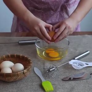 BY511 Hand Mixer Manual / Pengocok Telur Adonan Otomatis 360 derajat