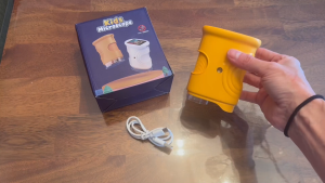 This portable digital microscope for kids features 1000x magnification 4K resolution a 2.0-inch IPS screen and video recording capabilities. Its a great STEM educational toy and makes a perfect birthday gift for boys and girls aged 3-12.