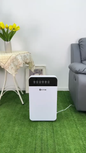 【เมนูภาษาไทย】HTD เครื่องกรองอากาศ เครื่องฟอก HTD เครื่องฟอกอากาศ Air Purifier ใช้งานง่าย PM 2.5 40ตร.ม.กรองฝุ่น ควัน และสารก่อภูมิแพ้ ไรฝุ่น กำจัด ฟอร์มาลดีไฮด์ HEPA ไส้กรอง พื้นที่ 20-55 ตรม.