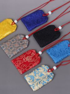 Red Empty Bag Silk Pouch Chinese Pouch Small Cloth Bag Halterneck Lucky Bag Chinese Pouch Dustproof Bag Baby Fetal Hair Bag 4*6