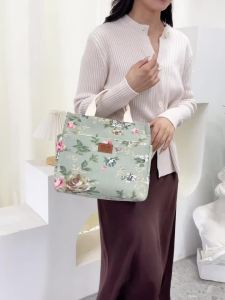 Túi Đựng Cơm Trưa Dệt Kim Dày Dặn Có Lớp Cách Nhiệt Bằng Giấy Bạc Dung Tích Lớn Và Khóa Kéo Mẫu Mới Túi Đựng Cơm Trưa Bằng Vải Canvas