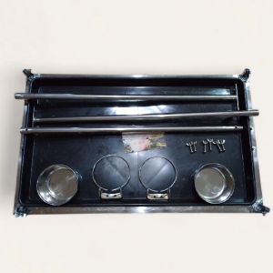 Magnifica Stainless Steel Perch Stand Bird Toy