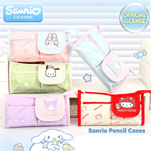 Sanrio | Sanrio Pencil Case Makeup Bag 2-in-1 Oxford Cloth Large Capacity Stationery Cosmetic Organizer