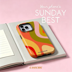 Potdemiel | Retro Tricolor Bow For Case For iPhone 17 16 15 Pro Max TPU Anti-Scratch Outer Shell Raised Screen CaseChic
