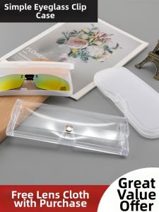 LINGSHI | Transparent Matte Eyewear Storage Box