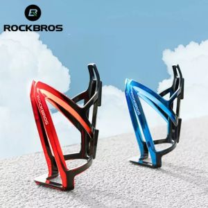 ROCKBROS Bike Water Bottle Cage Colorful Ultralight MTB Bottle Mount Stable Cycling Cup Holder Bike Accessories