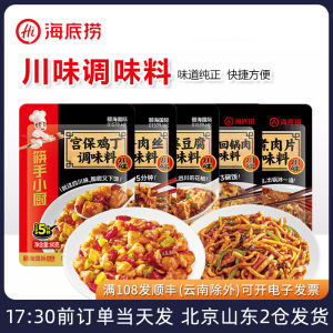 Undersea Catch Seasoning Sauce Fish Flavor Pork Strips Mapo Tofu Spicy Hot Pot Cooking Sauce Package 100g by Hai Di Lao