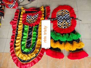 Celana dan kemol barongan anak 7th