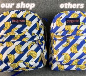 (ready）TAS RANSEL PRIA PISANG TAS WANITA JANSPORT - BANANA tas sekolah jansport