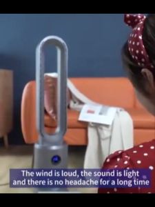 40-inch Air purifier for room bladeless fan strong wind stand fan bladeless tower fan 90°rotating air outlet ultra-remote control Smart Timer for home