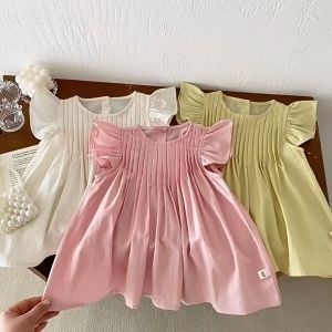 Hania kids ชุดเดรสเจ้าหญิง สำหรับเด็กผู้หญิงเนื้อผ้านุ่มไม่ระคายเคืองผิว - K4125249