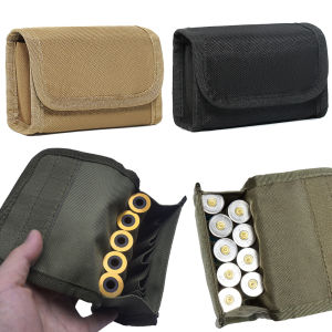 Hunting Ammo Pouch Tactical Waist Bag 10 Rounds Shot Bags Outdoor Shooting Multi-functional Mini EDC Mag Molle Nylon Pouch