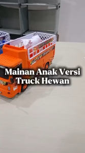 Mainan Anak Mini Truck Oleng Hewan / Truck Bump Go Bisa Goyang Free Hewan Sapi Kuda JSP T06