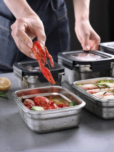 onlycook | Food Grade Stainless Steel Airtight Storage Box