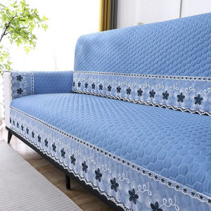 Simple Modern Non-Slip Sofa Cushion Foldable Sofa Bed Cover Straight Row Single Three-Person Sofa Cover Cloth Seat Pad