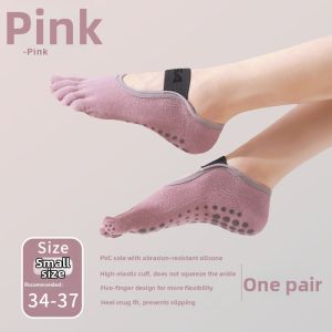 Xzito | Non-slip Pilates Yoga Socks Five-finger Design Thick Mid-Calf Women Sports Socks
