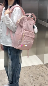 BAGSMART Large Capacity Laptop Backpack For Women 15.6 Inch Laptop Storage Travel Bag Multifunctional Waterproof Fashion Backpack